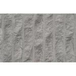 Broken Linear Clay Cladding Panels Stone Alternative, Gray, Dimensions 2440×1220 mm