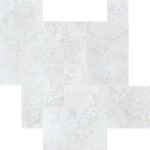 Tivoli Porcelain Tiles for Facades, Light Gray Color, Size 44×21.5 cm, 10 mm Thickness