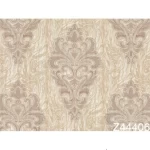 Classic wall covering beige color, length 10m, width 1.06m, model 44406