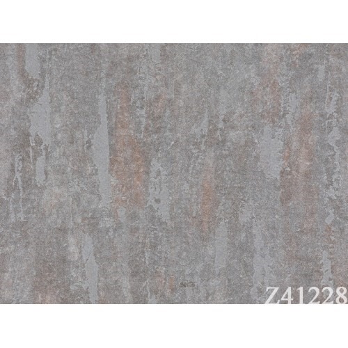 Italian Wallpaper Gray Color 10m x 0.53m Model 41228 | Balbaid Decor Company
