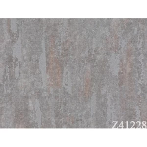 Italian Wallpaper Gray Color 10m x 0.53m Model 41228 | Balbaid Decor Company