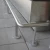 Ground Mounted Guardrail, Stainless Steel 316, Stopper 2 inches, Height 30 cm