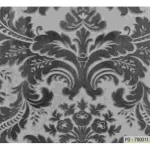 ورق جدران تصميم كلاسيك مقاس 10 م×1.06م، لون رمادي، موديل 700011