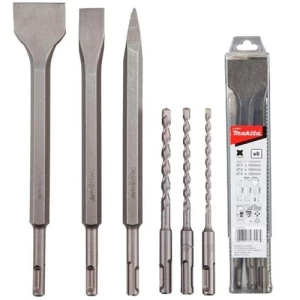 طقم ريشه حفر 6 قطع 5-8 مم قطر، 160 مم طول | Makita من شركة المحترفون العرب