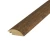 Wooden Parquet End Cap, Height 8 cm, Length 240 cm, Brown