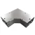 Horizontal Cable Trunking Bend 90 Degree BF, Pre Galvanized Steel 2.0mm, 100mm H, 450mm W | Bahra Cables - Image 2