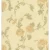 Italian floral wall Covering, size 10 m x 0.73 m, creamy color, model 56940  