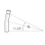 UPVC Plastic Long Elbow 11.25°, Size 140 mm, Pressure 6 Bar, Gray Color | Bahra Cables - Image 2