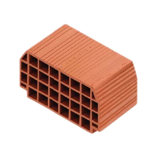 Hollow Red Bricks Size 40×20 cm Height 25 cm Weight 12.3 kg | Saudi Ceramics