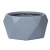 Fiber Cement Plant Planter, Size 27×55 cm, Gray, Conical Shape