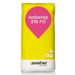   Rapid Hardening High Alumina Cement - weberep 318 FD Brand Weber   25 kg grey   