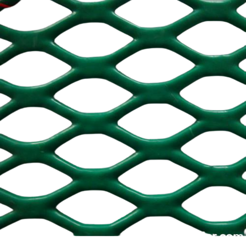 PVC Coated Expanded Metal Thickness 1.5 mm Size 1×2 meters | Madar Building Materials Company