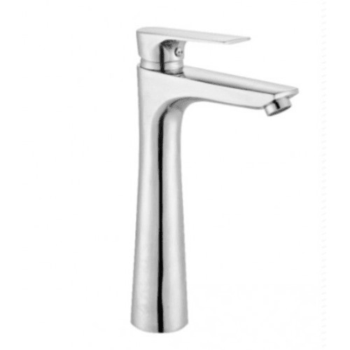 Automatic Washbasin Tap Brass High, Chrome Color | Al Muhaidib Sanitary and Ceramic