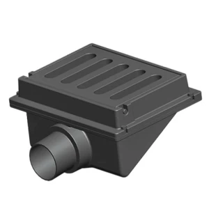 غطاء شبكات صرف حديد زهر مقاس 110 mm، حمولة 40 طن، لون رمادي | شركة سعودي كاست