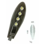 كشاف شارع ليد ابعاد 420×1100 مم، درجة حرارة اللون 2700-6500 كلفن | مصنع الأنوار