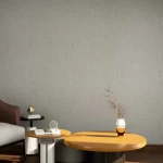 ورق جدران تصميم سادة، مقاس 10 م×50 سم، لون رمادي فاتح