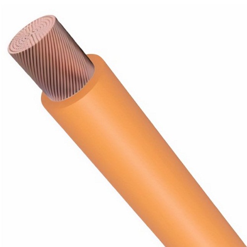 سلك نحاس شعر 0.5 مم2 مرن 600/1000 فولت، عزل PVC مقاوم للحرارة 105°C، برتقالي | شركة كابلات الشرقية للصناعة