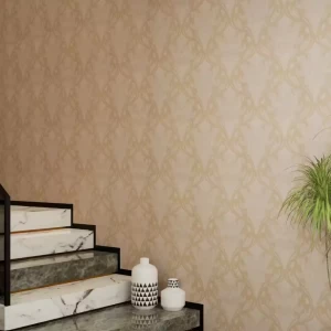 ورق حائط تصميم نقشات طول 10 م، عرض 50 سم، لون بني | GCT-2043