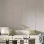 Shepard wood alternative, rectangular shape, 122 x 290 cm, ice blue color