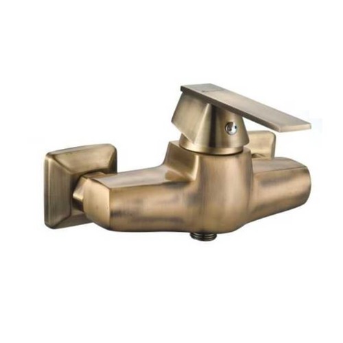 Automatic Shattaf Bathroom Mixer Brass Copper Yellow, Durable | Al Muhaidib Sanitary and Ceramic