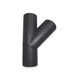 قسام واي HDPE مجزأ مقاس 180 مم، طول 750 مم، لون أسود، مصنع كوزموبلاست