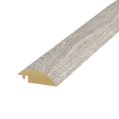 Wooden Parquet End Cap Height 8 cm Length 240 cm Light Gray | 662