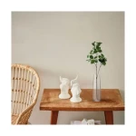 زهور صناعيى سبيكاتا، ارتفاع 83 سم، لون ابيض 