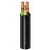 5 Core Solid Copper Cable, 6sq mm Size Conductor, 300/500 Rated Voltage, PVC Insulation | Alfanar